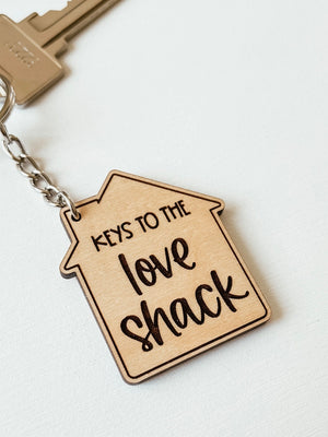 Love Shack Keychain