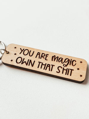You Are Magic Keychain