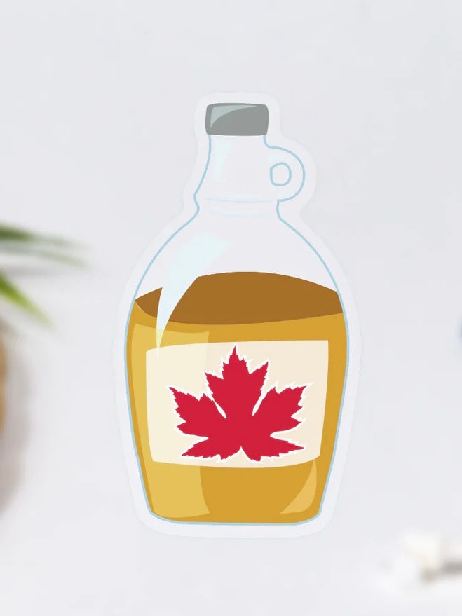 Maple Syrup Sticker