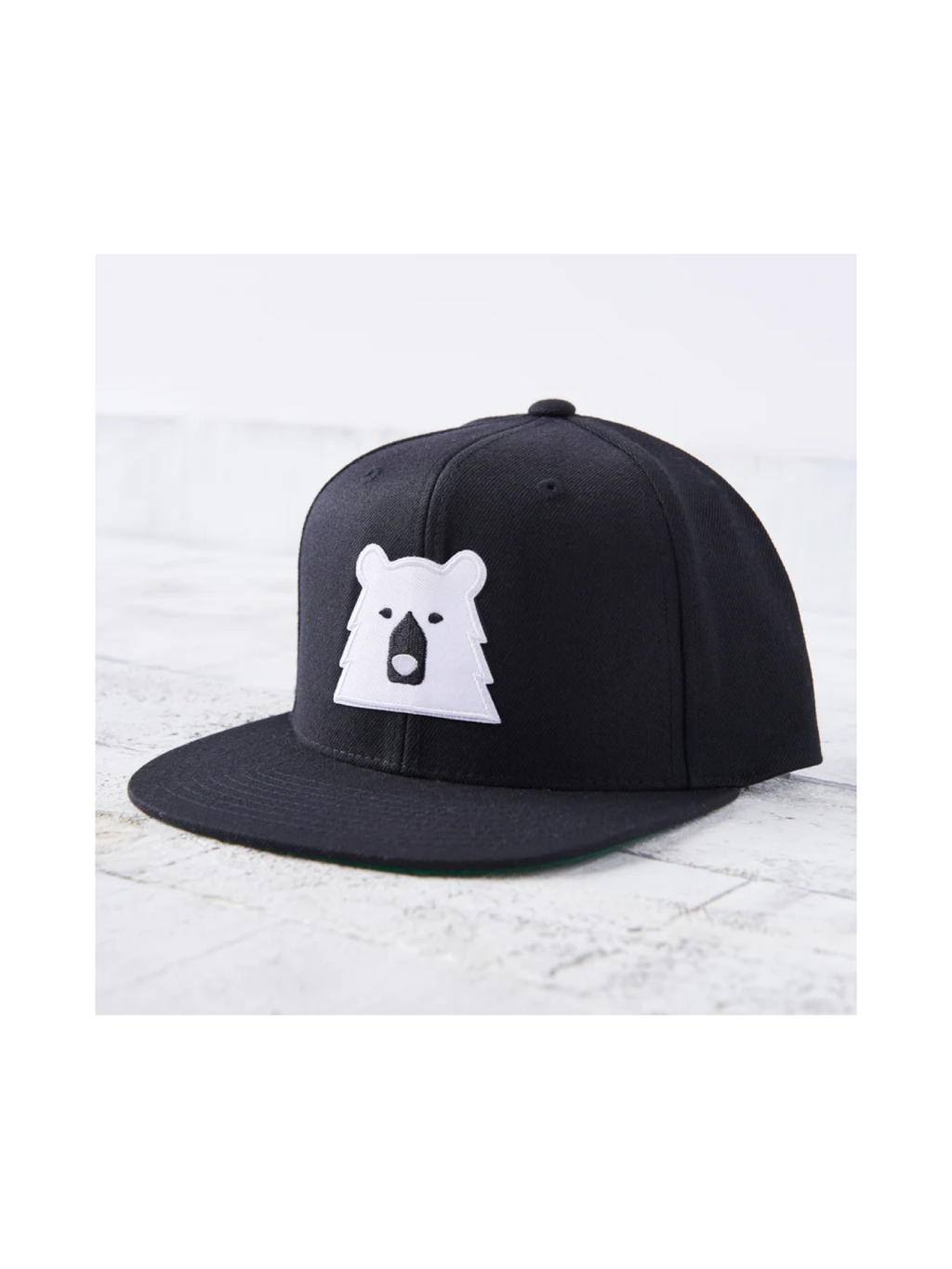 North Standard Youth Black/White Bear Hat