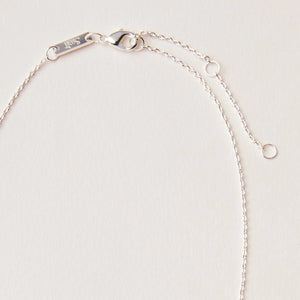 Stone Intention Charm Necklace- Rose Quartz