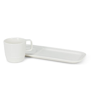 White Mug Tray