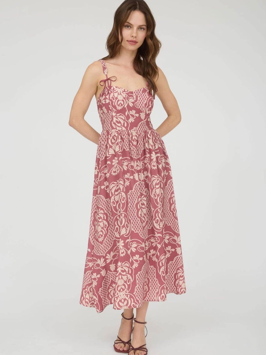 Emma Dress- Red