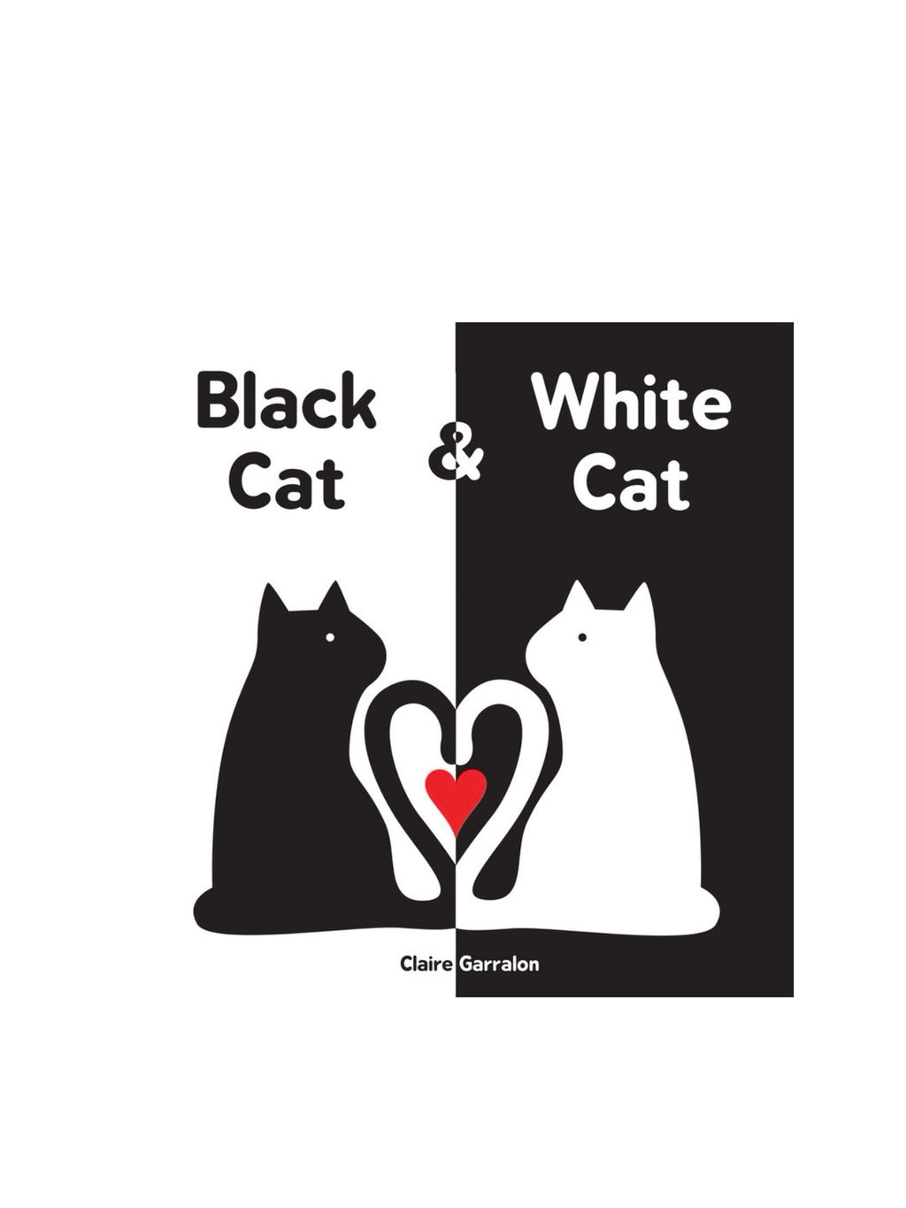Black and White Cat Book