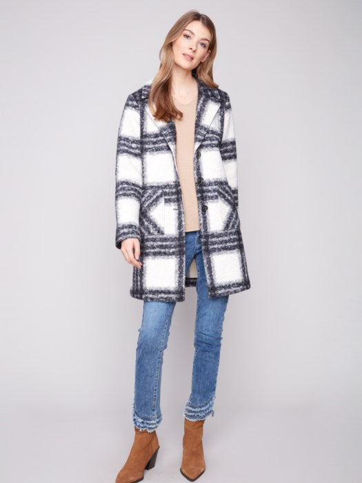 Emmie Jacket- Black and White