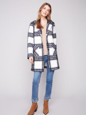 Emmie Jacket- Black and White