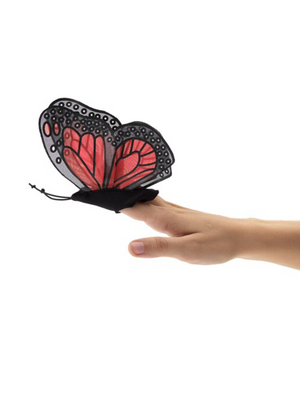 Monarch Butterfly Finger Puppet
