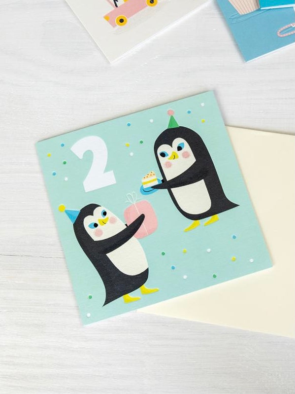 Number Birthday Cards