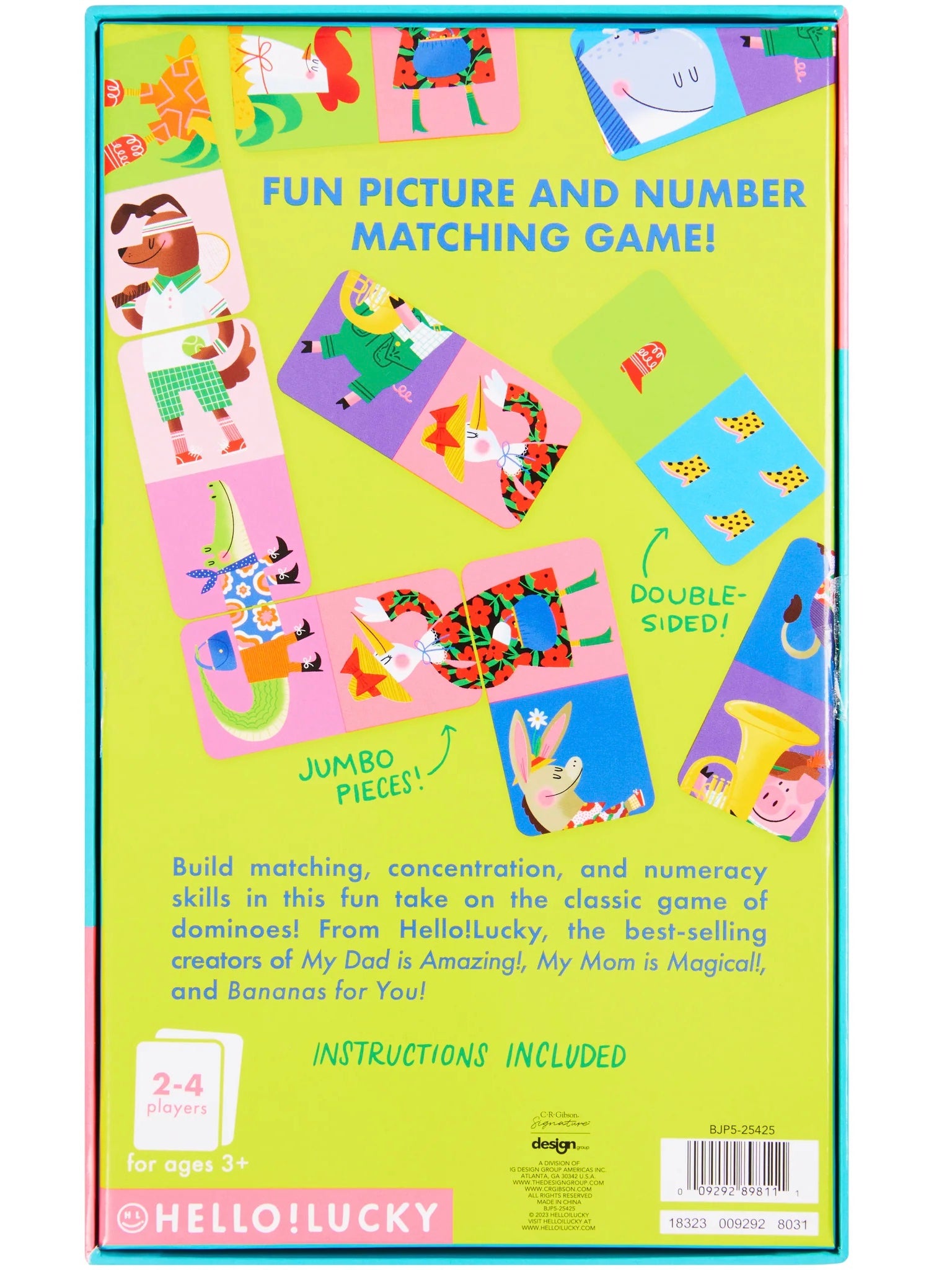 Top-To-Tail Dominoes