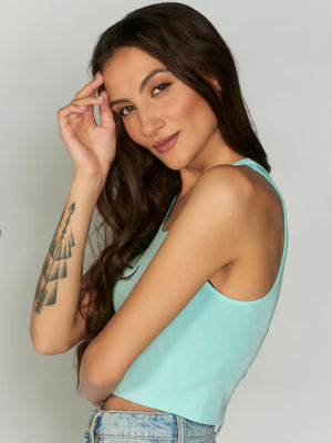 Crop Bamboo Tank Tops