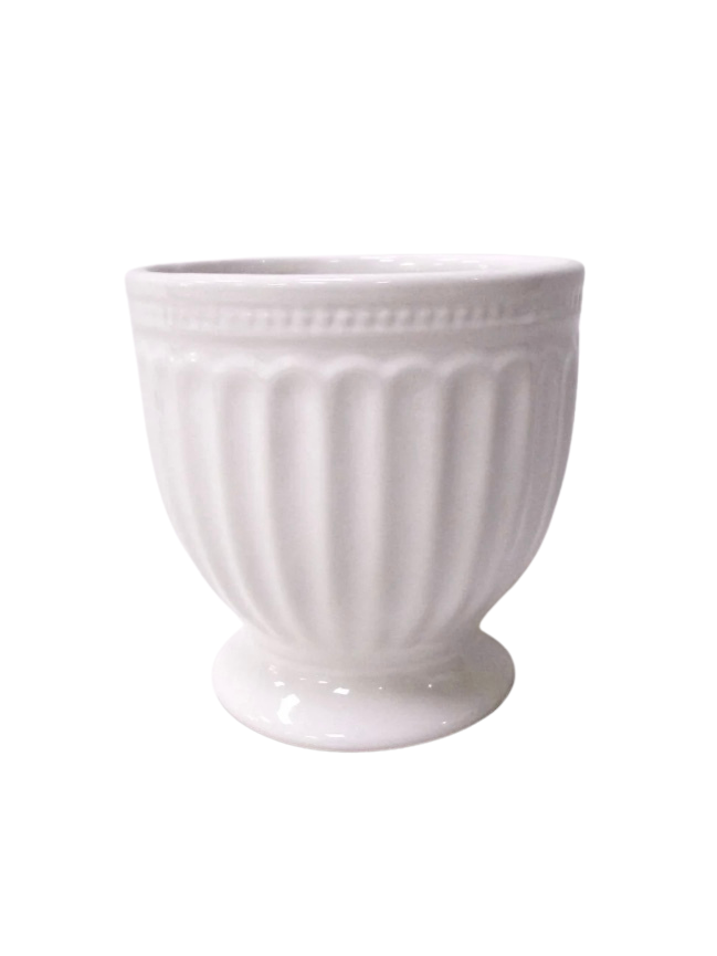 White Victorian Planter