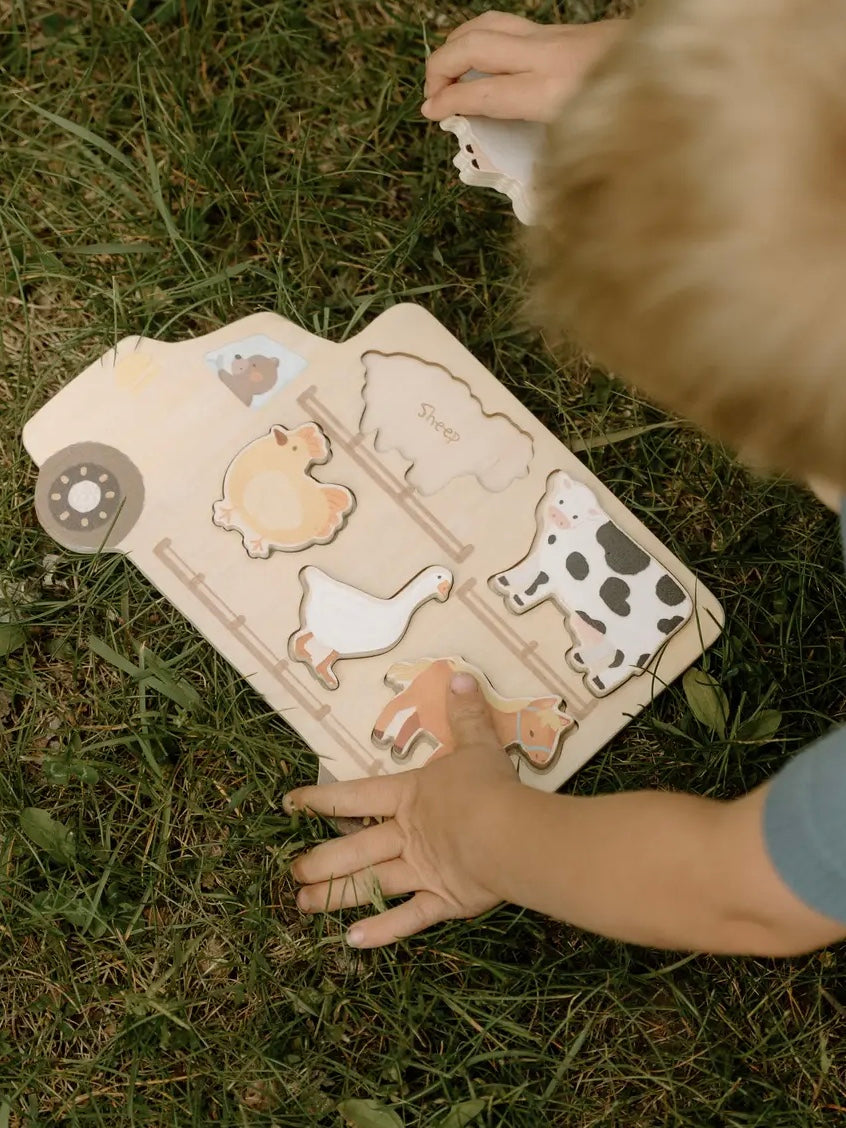 Farm Animal Wooden Puzzle