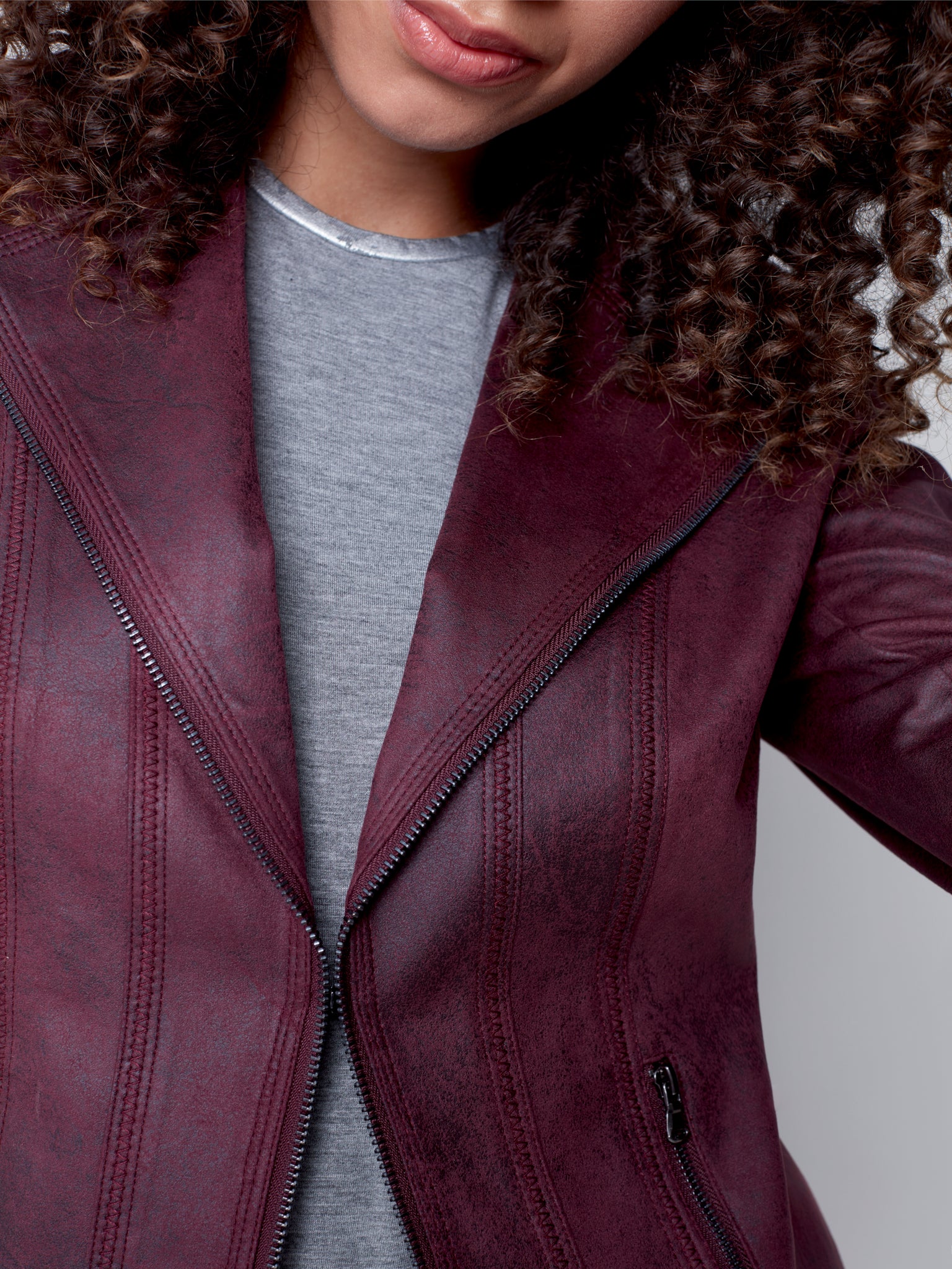 Alexia Jacket- Port