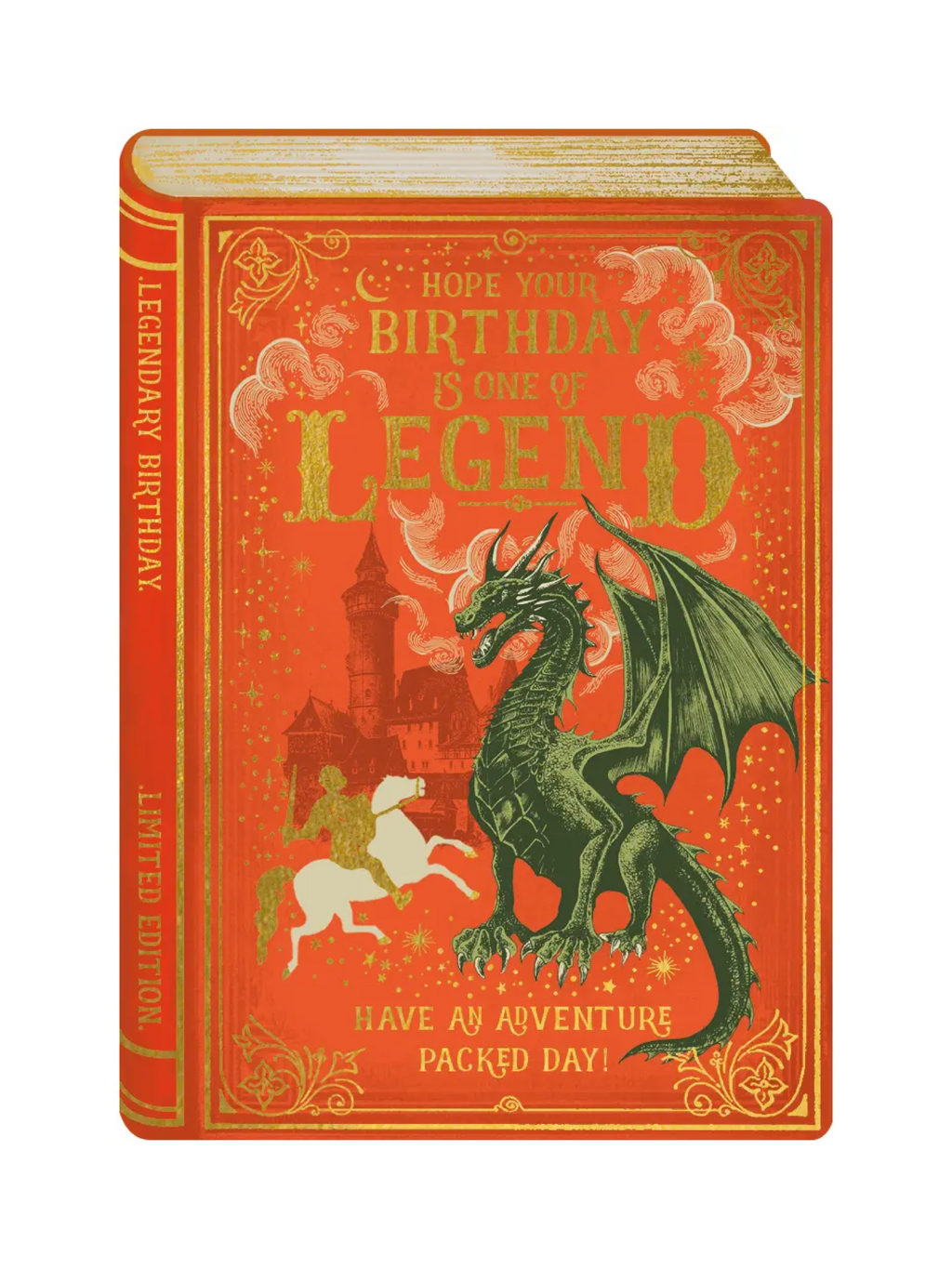 Birthday Legend Book Card