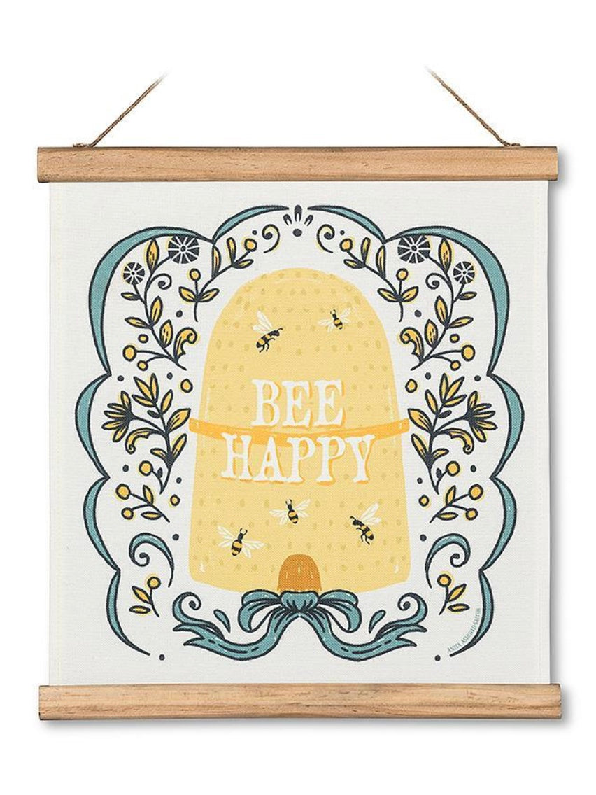 Bee Happy Scroll