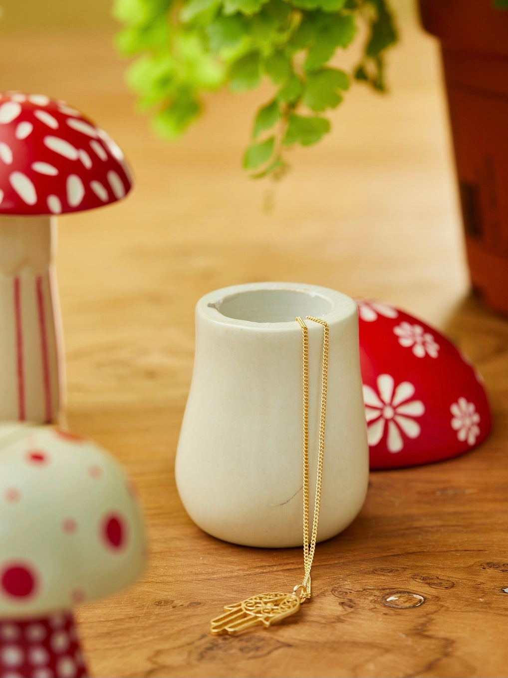 Soapstone Mushroom Trinket Dish