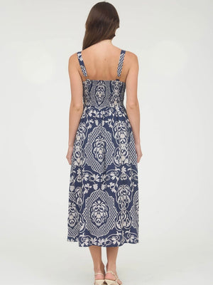 Emma Dress- Navy