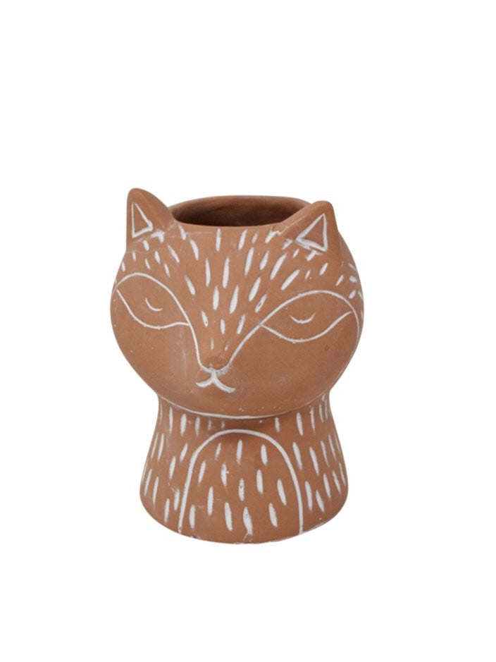Fox Vase