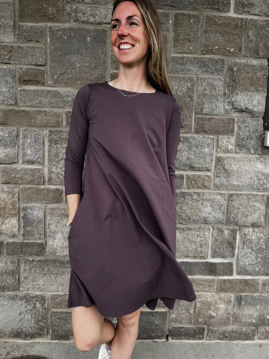 Riverbend Tunic- Amethyst