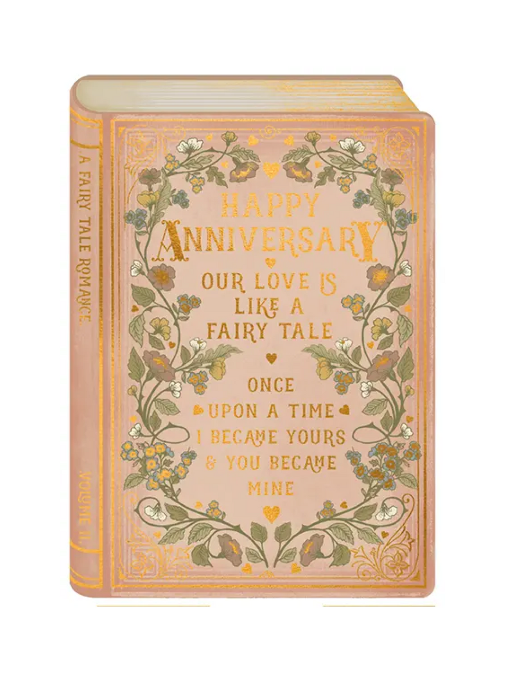Happy Anniversay Book Card
