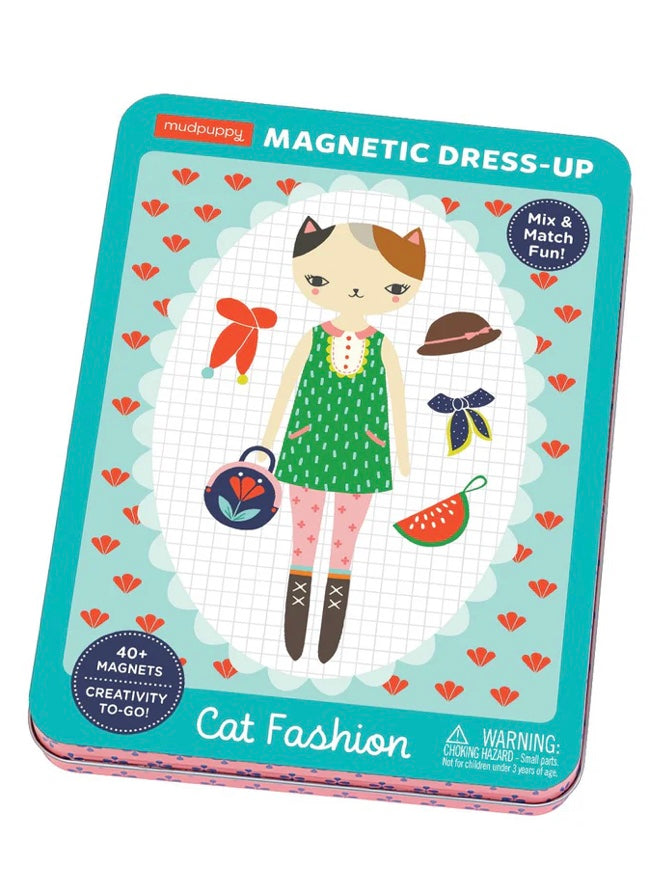 Cat Fashion Magnetic Dress-Up