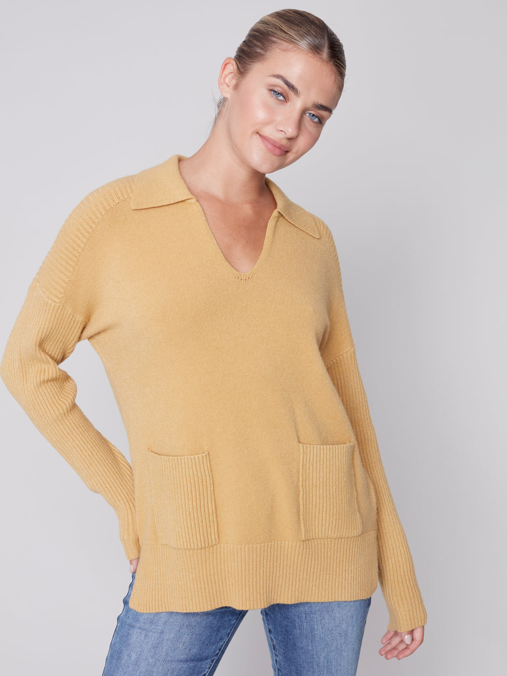 Trudy Sweater- Mustard