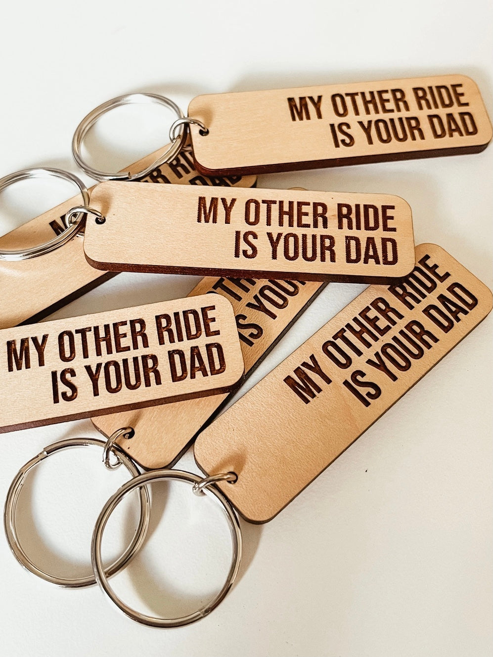 My Other Ride Keychain