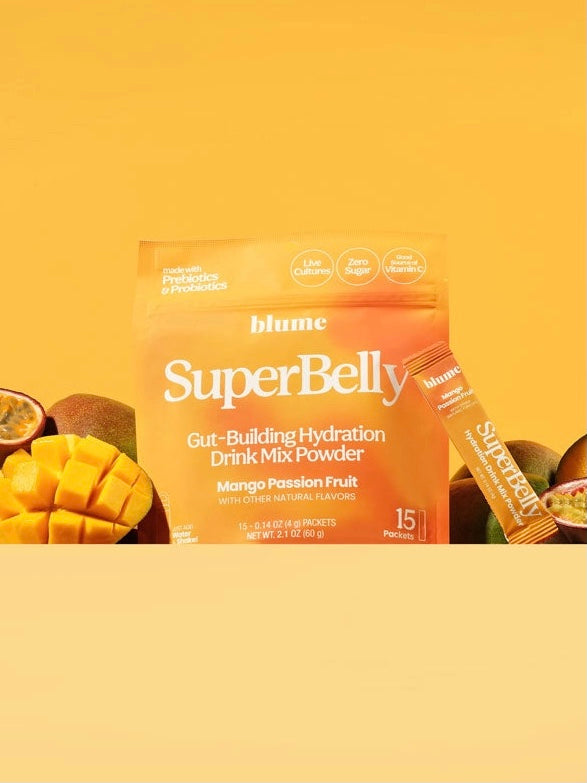 SuperBelly Mango Passionfruit Hydration Powder