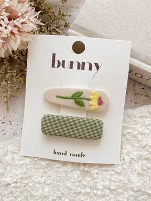 Embroidered Clip Sets