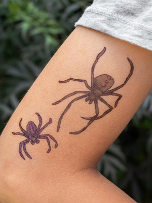 Spider Temporary Tattoos