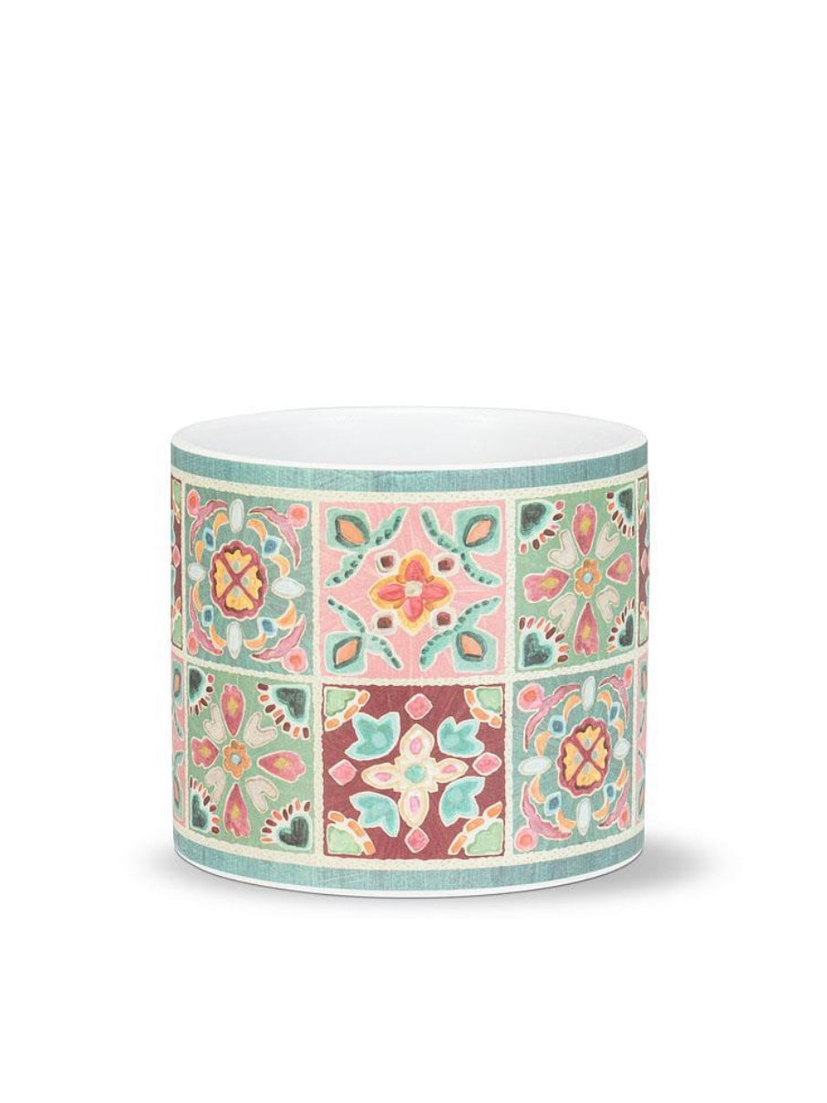 Muted Tile Planter