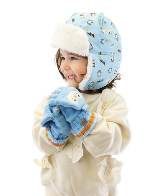 Trapper Hat- Fishing Penguin