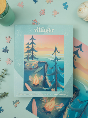 Coastal Camping 1000-Piece Puzzle