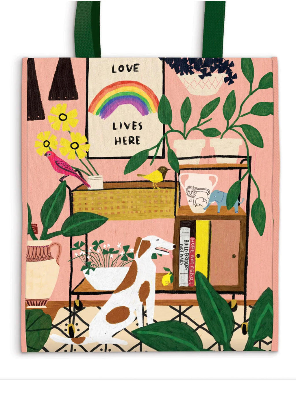 Love Lives Here Reusable Tote