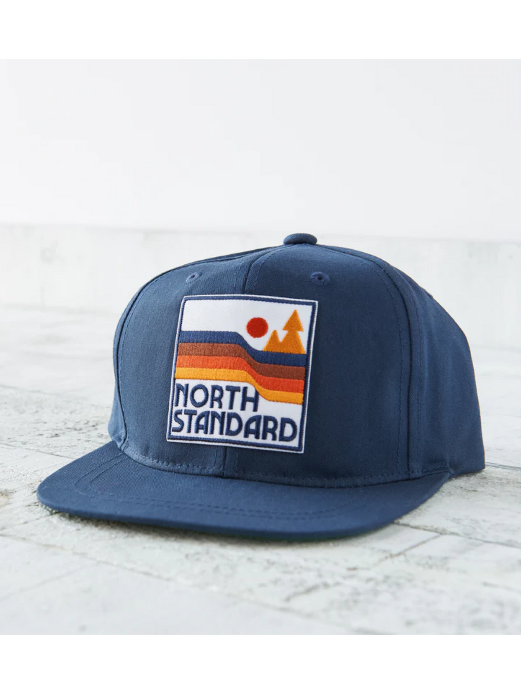 North Standard Kids/Youth Navy Waves Logo