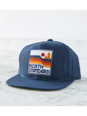 North Standard Kids/Youth Navy Waves Logo
