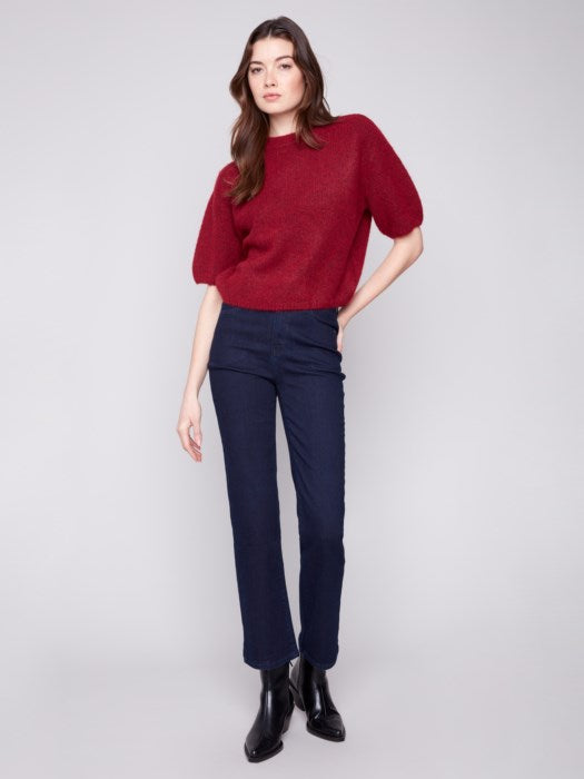 Natalie Sweater- Cabernet