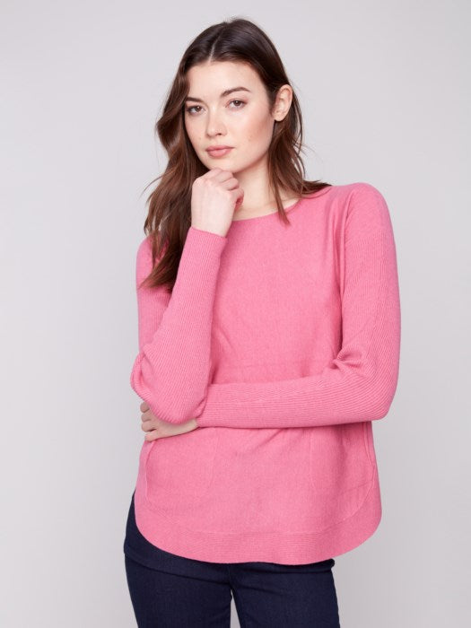 Mia Sweater- Rose
