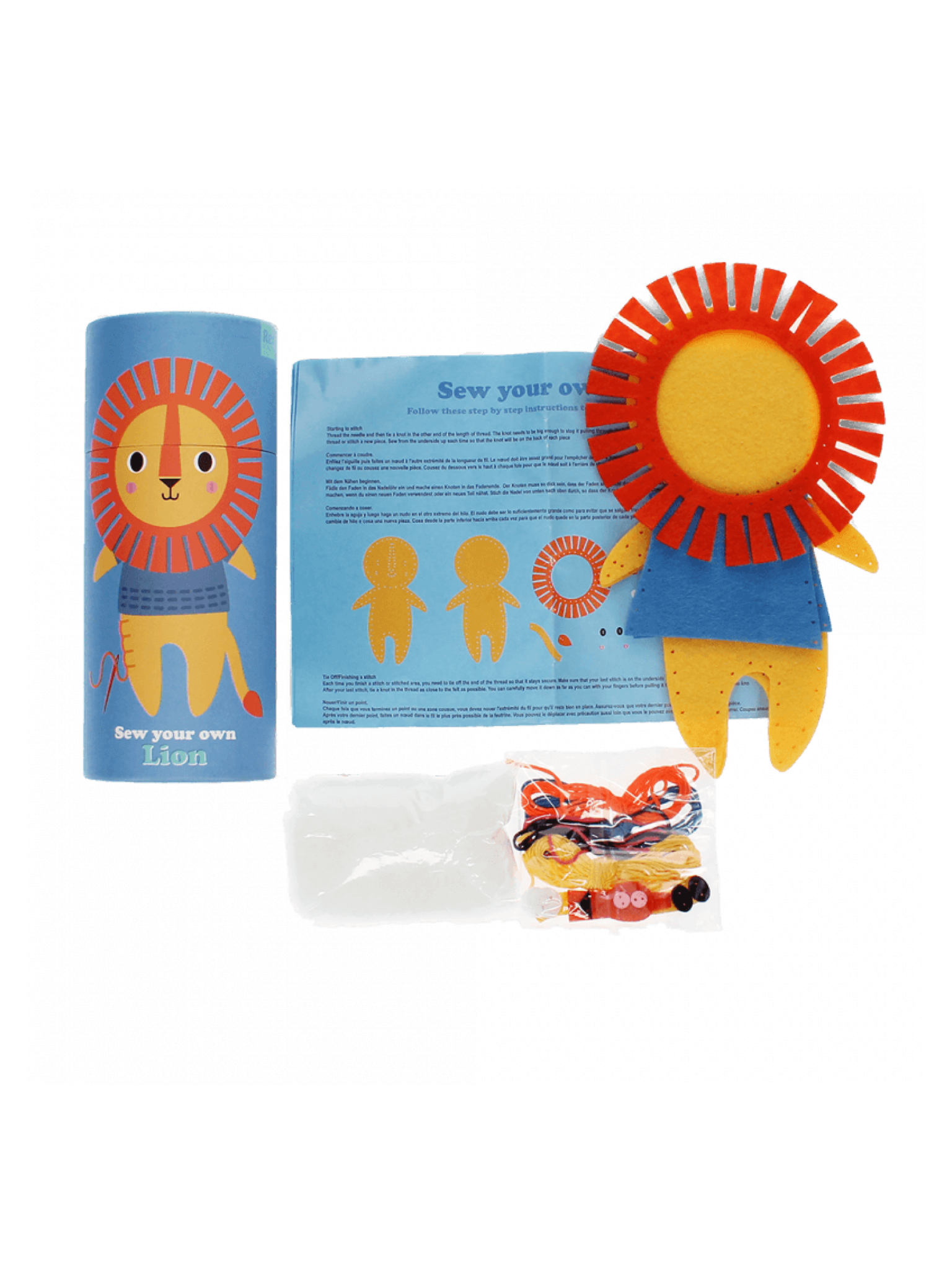 Sew Your Own Lion Kit