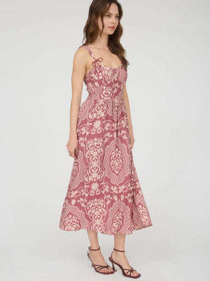 Emma Dress- Red