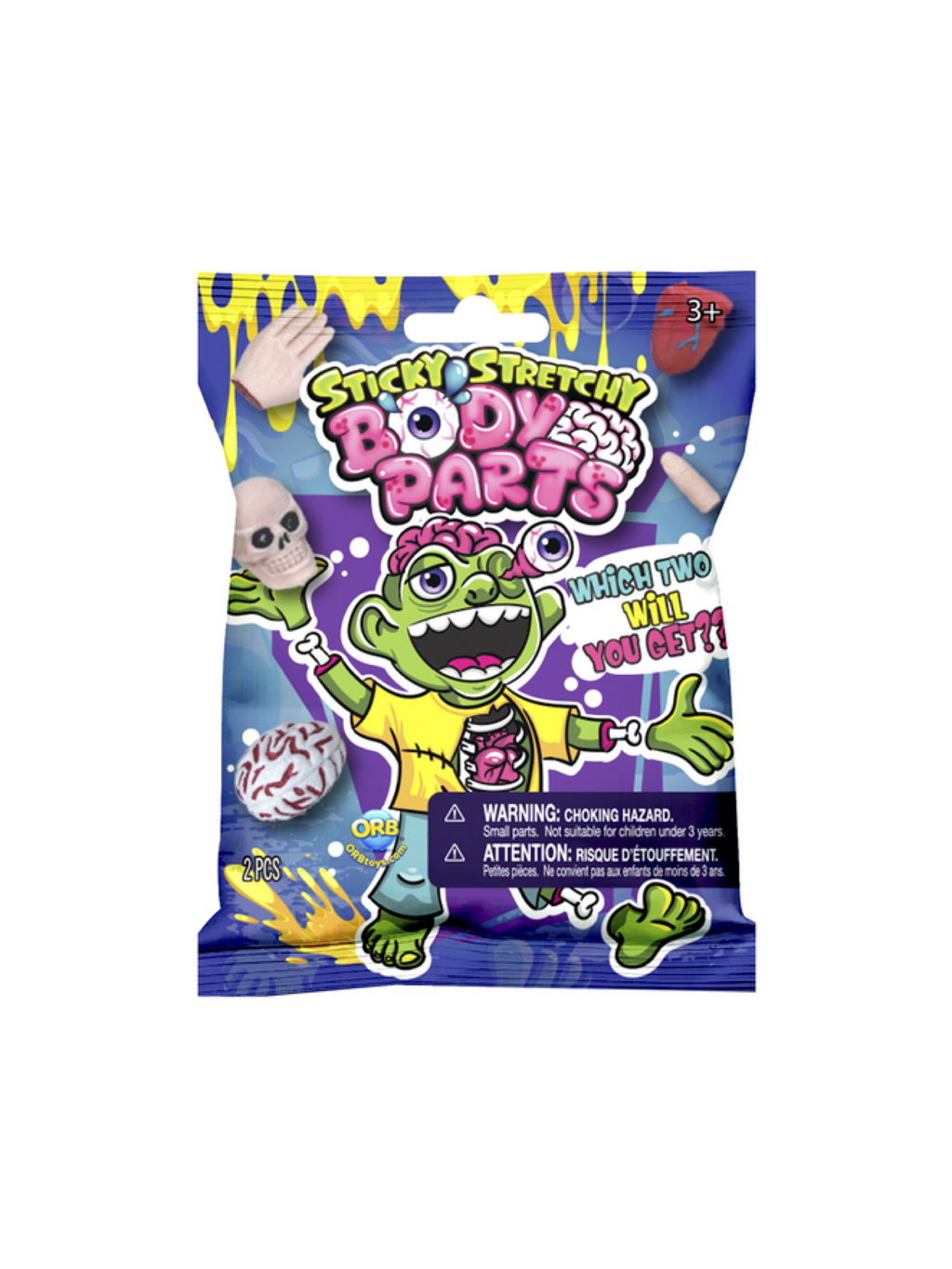 Sticky Stretchy Body Parts Blind Bag