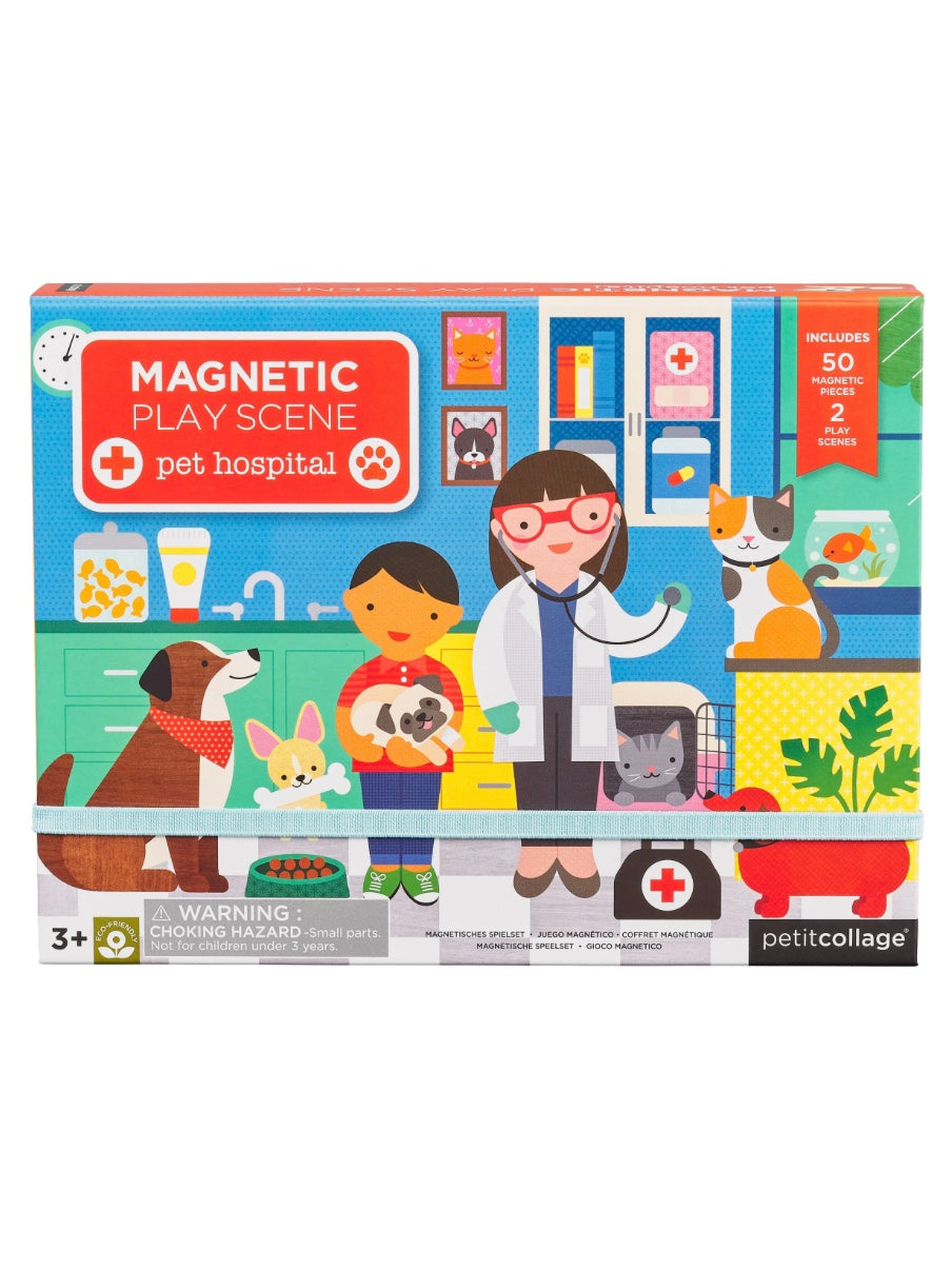 Pet Hospital Magnetic Play Scene