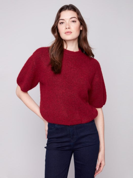 Natalie Sweater- Cabernet