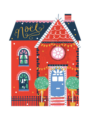 Christmas Card Set- Houses