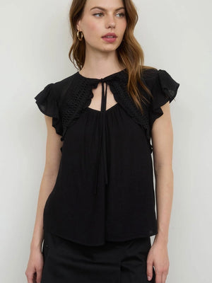 Annie Blouse- Black