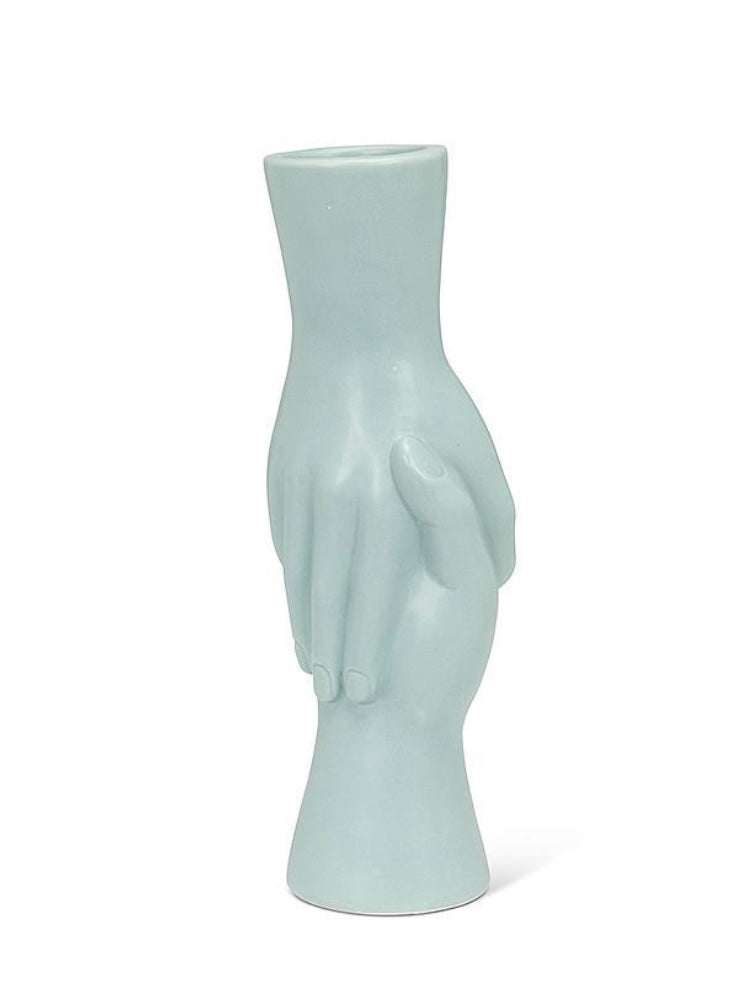 Gripping Hand Vase