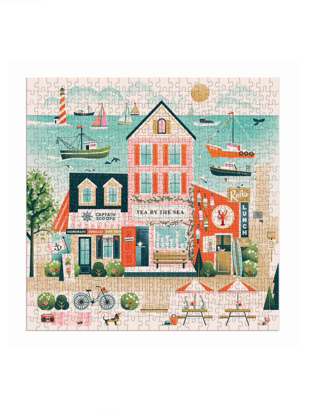 Beside The Sea 500 Piece Puzzle