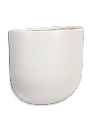 White Wall Planter