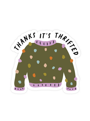 It’s Thrifted Sticker