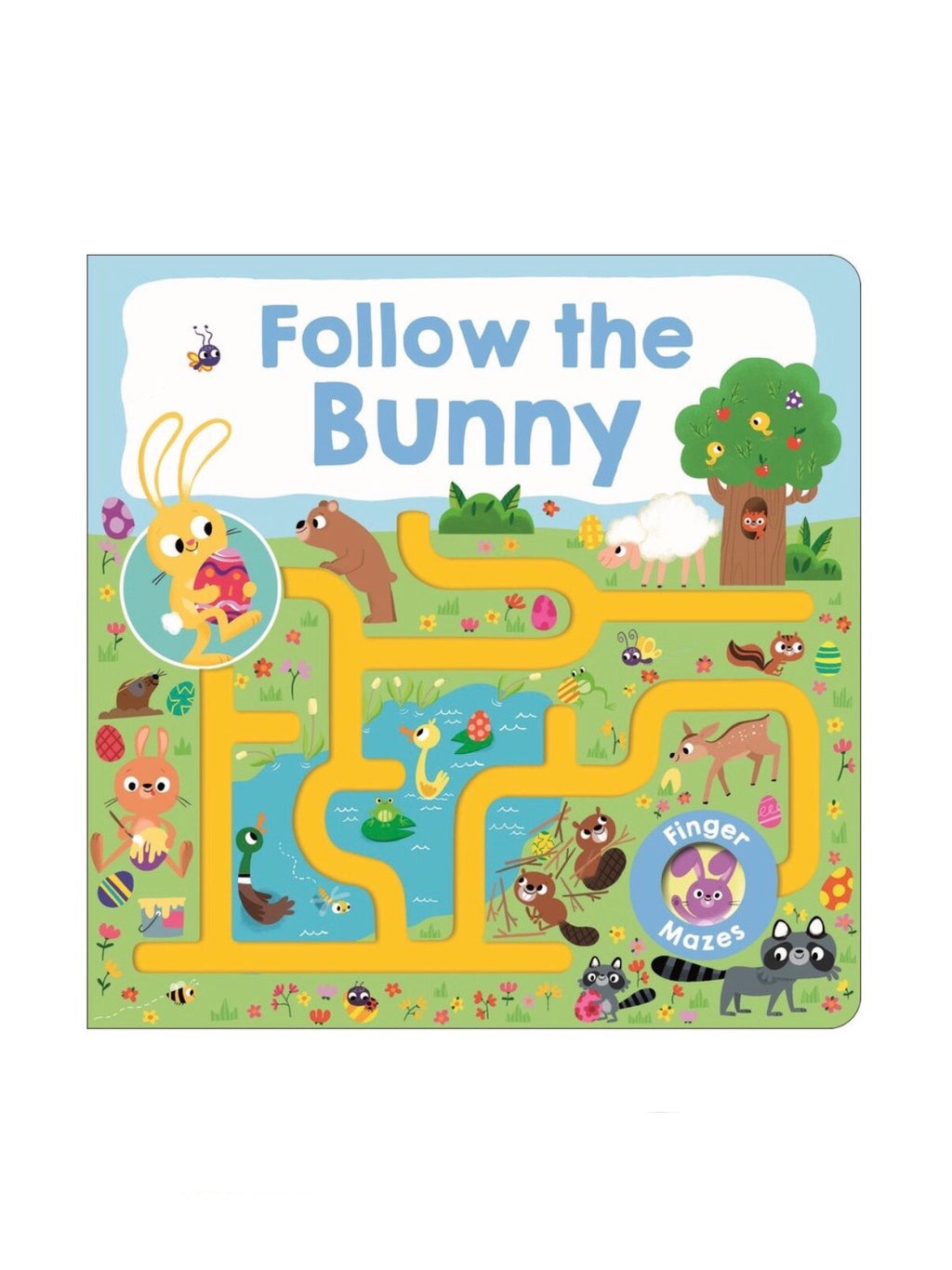 Maze Book: Follow The Bunny
